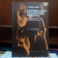 Kepribadian Indonesia Modern: suatu penelitian antropologi budaya
